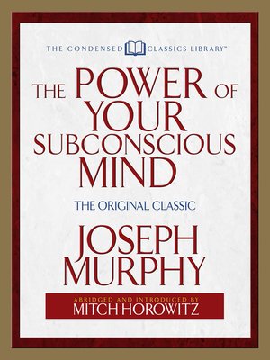 cover image of The Power of Your Subconscious Mind